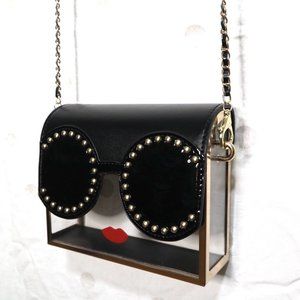 Novelty Vintage Style Chain Strap Box Bag